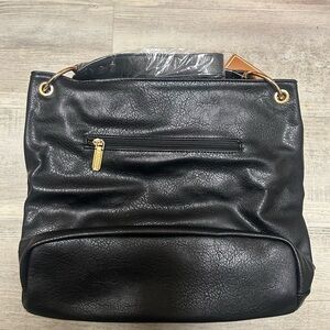 Women’s NWT Wrangler Black Faux Leather Bag